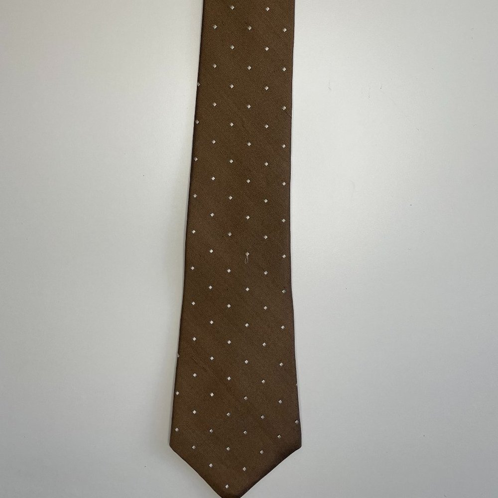 Vintage Don Loper of Beverly Hills Men's Tie in Copper